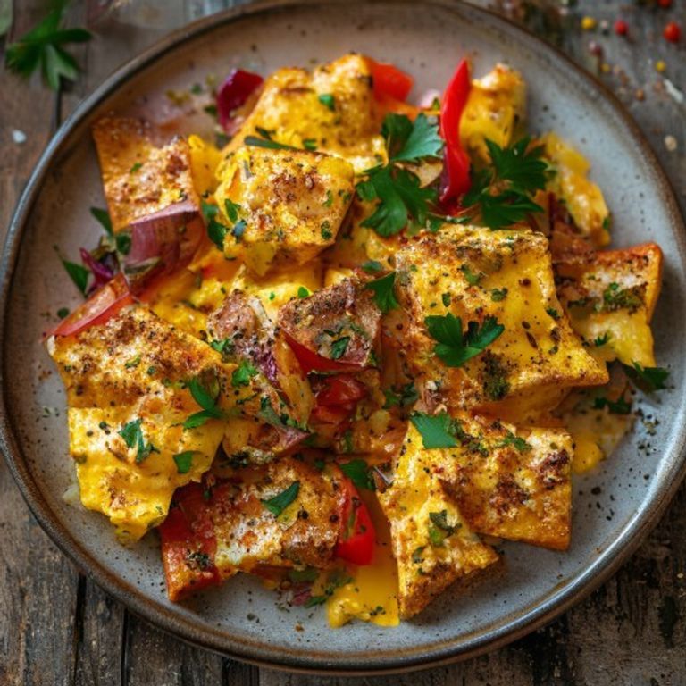 Baharatlı Tofu Kavurma