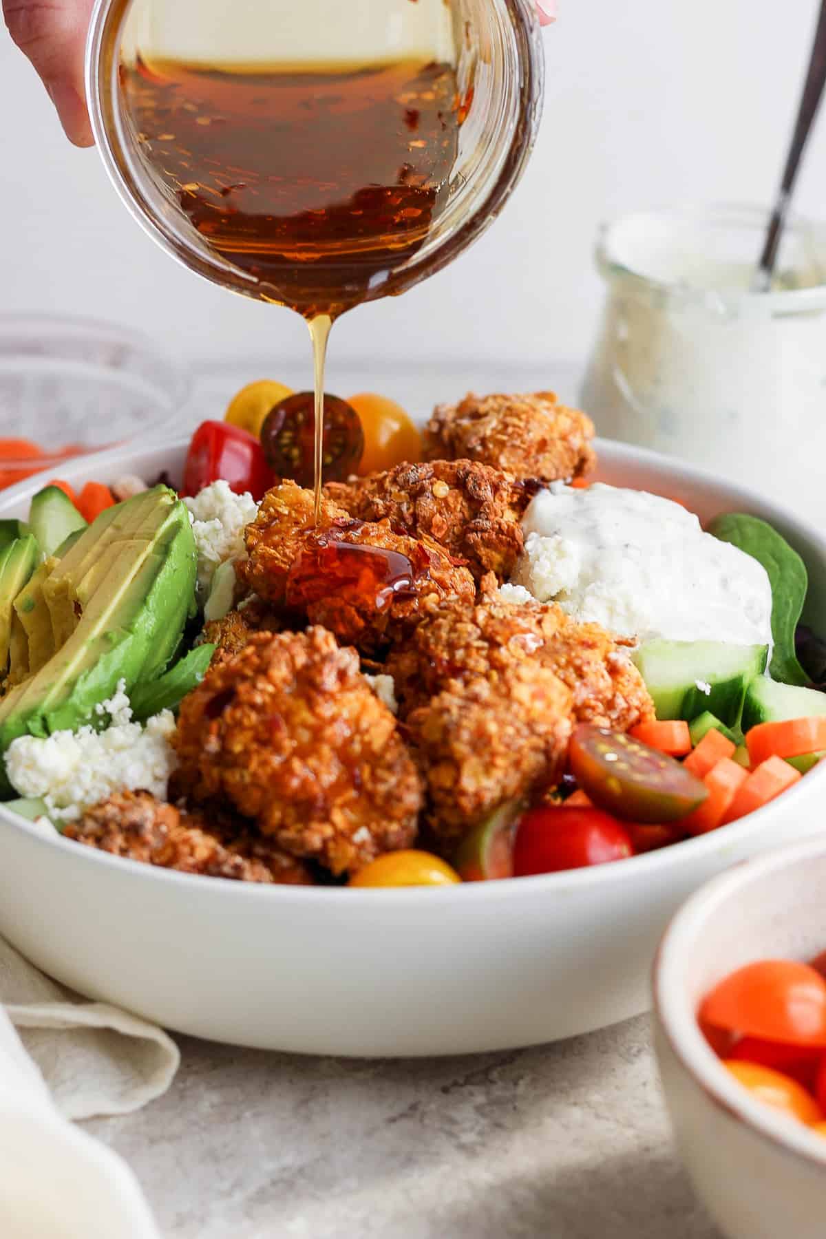 Ballı Tavuk Salatası