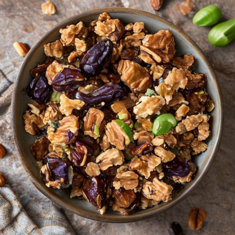 Cevizli Hurmalı Fırın Granola