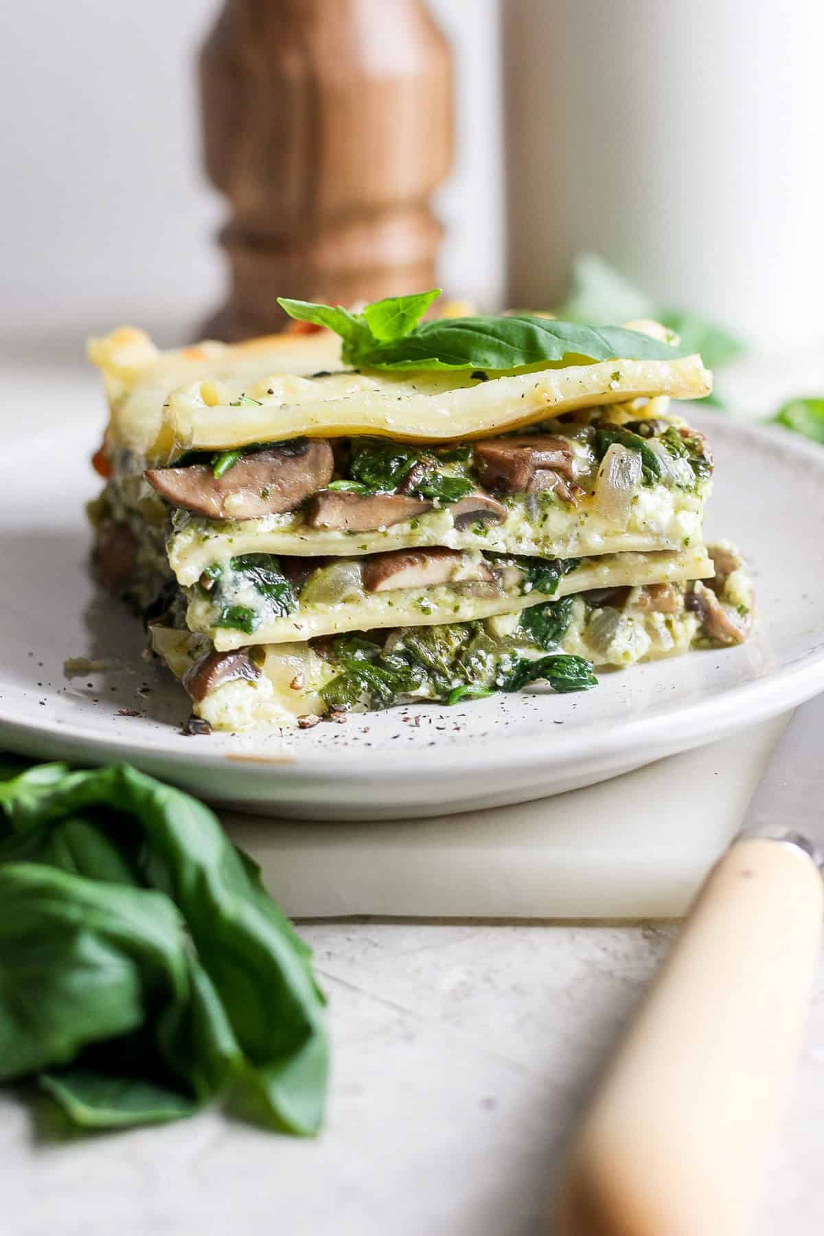 Ev Yapımı Pesto Lazanya
