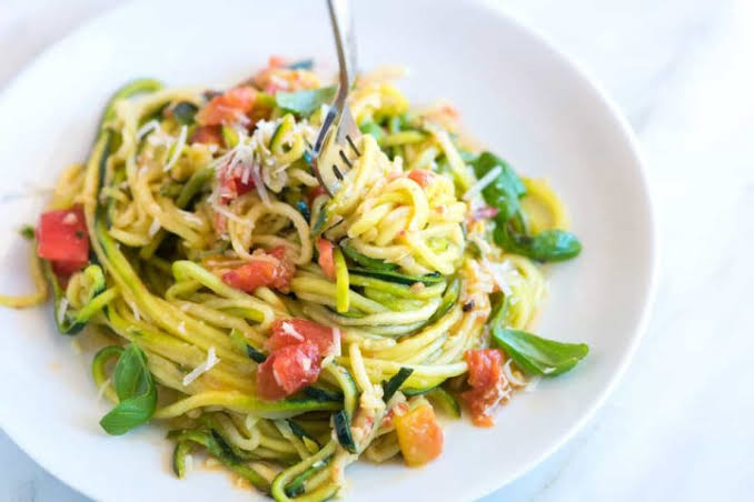 Fırında Kabak Spagetti