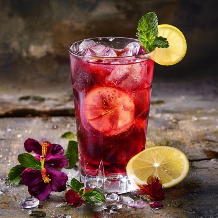 Hibiskus Soğuk Çayı