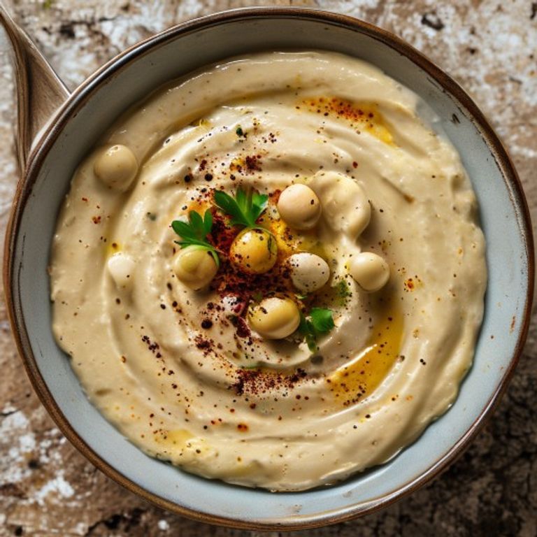 Humuslu Kahvaltı Kâsesi