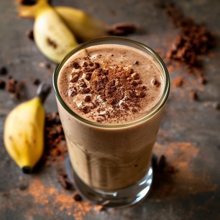 Kakaolu Muzlu Protein Smoothie
