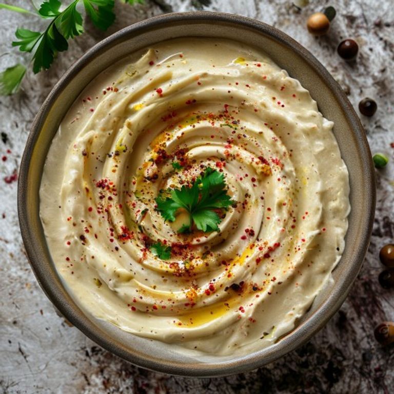 Klasik Tahinli Humus