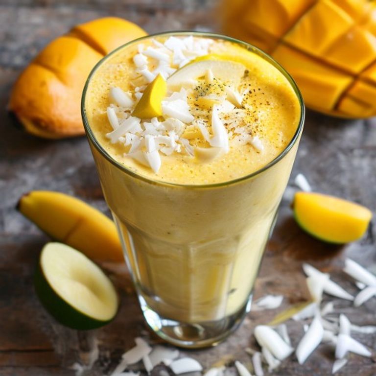 Mangolu Hindistan Cevizli Smoothie