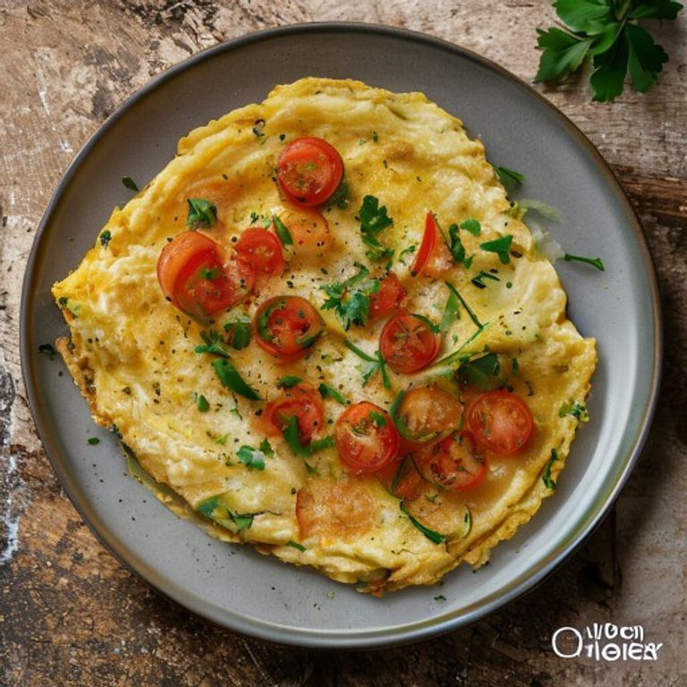 Nohut Unlu Vegan Omlet
