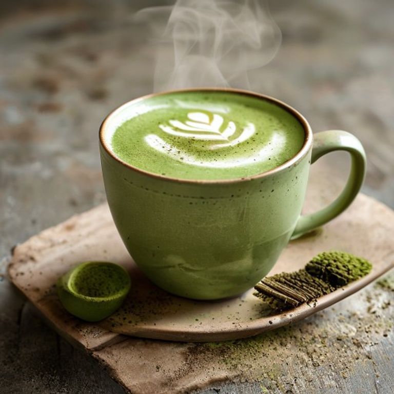 Sıcak Matcha Latte
