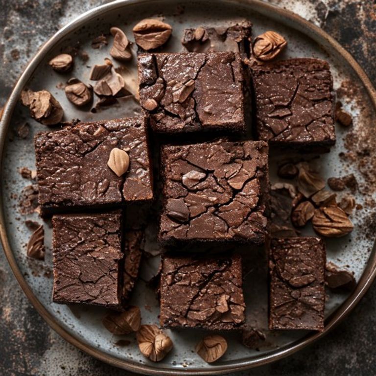 Vegan Çikolatalı Cevizli Brownie