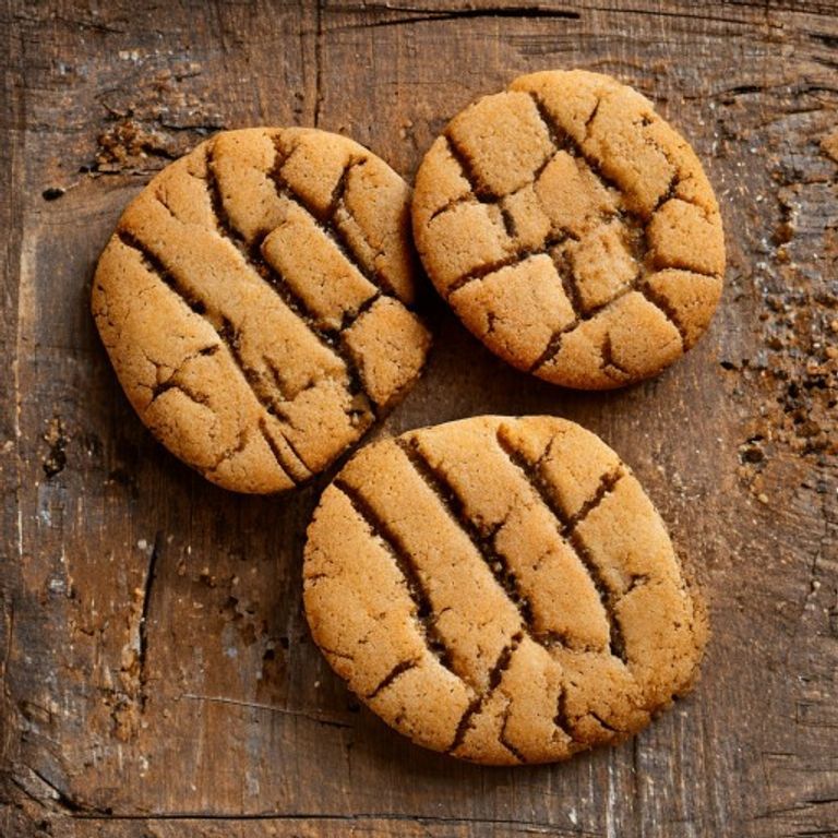 Vegan Fıstık Ezmeli Kurabiye