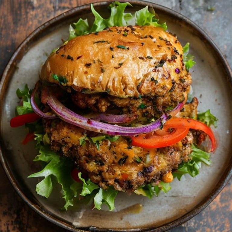 Vegan Nohut Burgeri