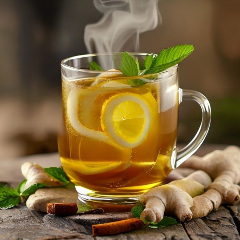 Zencefil Limonlu Detoks Çayı