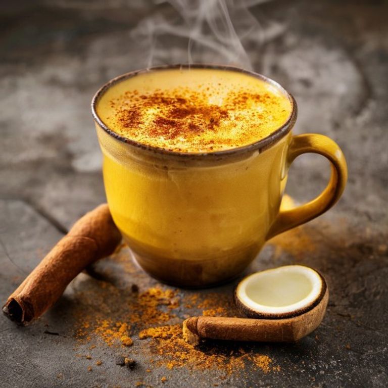 Zerdeçallı Altın Süt Latte
