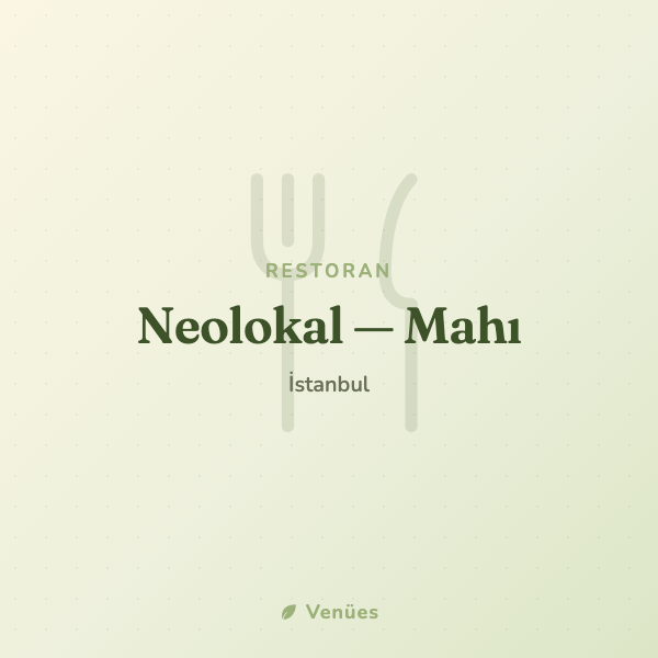 Neolokal — Mahı 3
