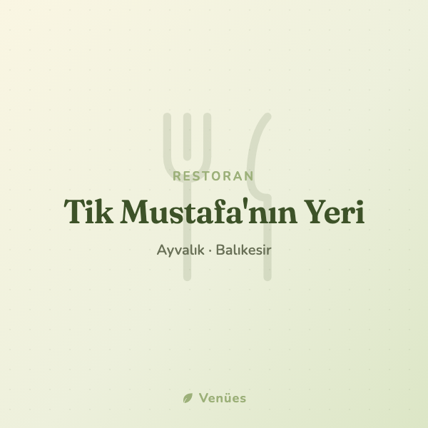 Tik Mustafa'nın Yeri 2