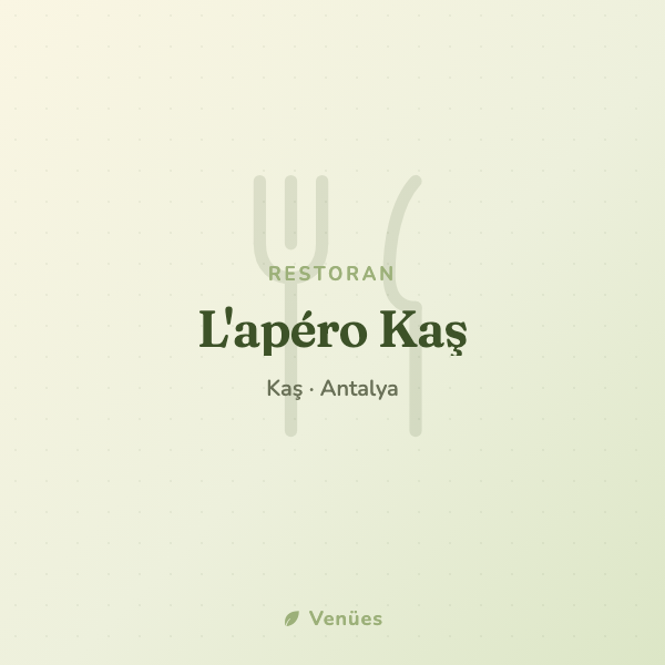L'apéro Kaş 3