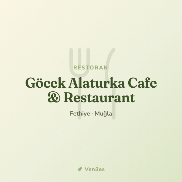 Göcek Alaturka Cafe & Restaurant 2