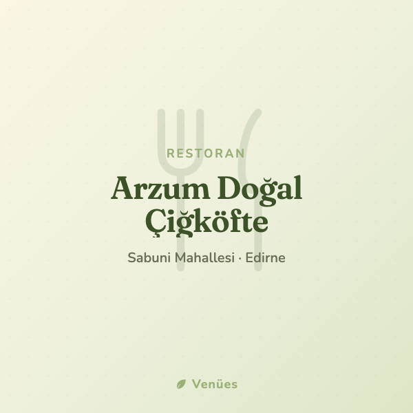 Arzum Doğal Çiğköfte 2