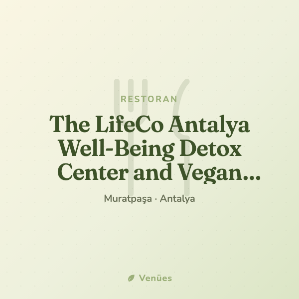 The LifeCo Antalya Well-Being Detox Center and Vegan Hotel

 3