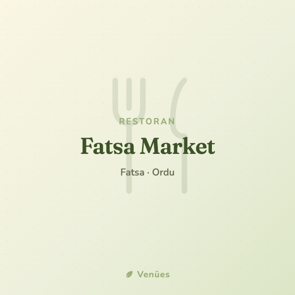 Fatsa Market 2