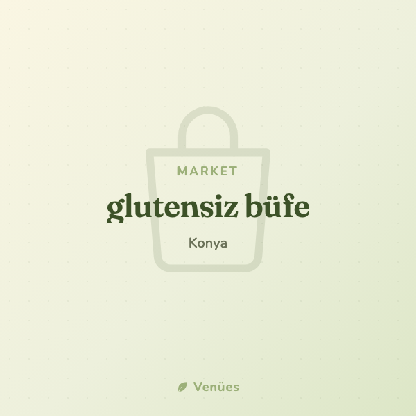 glutensiz büfe 2