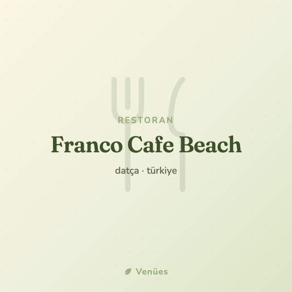 Franco Cafe Beach 2