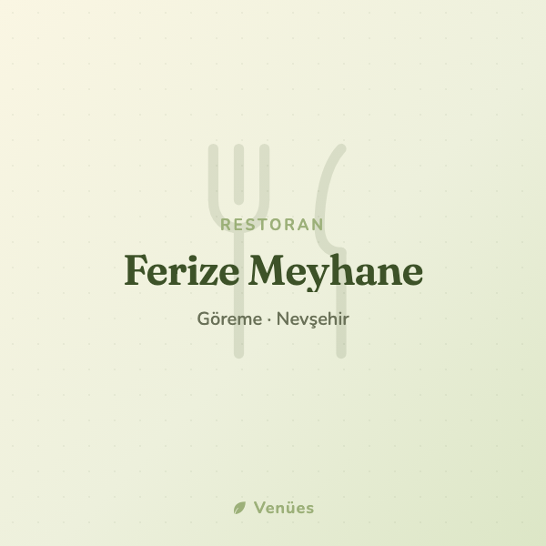 Ferize Meyhane 2