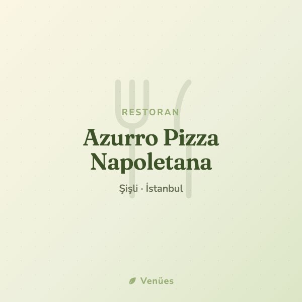 Azurro Pizza Napoletana 3