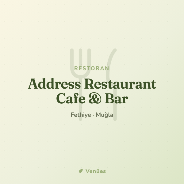 Address Restaurant Cafe & Bar 2