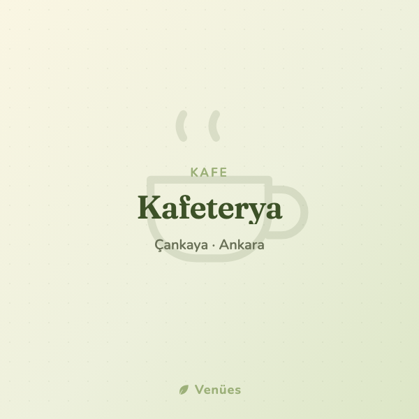 Kafeterya 1