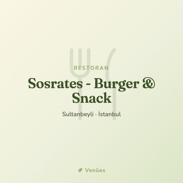 Sosrates - Burger & Snack 3