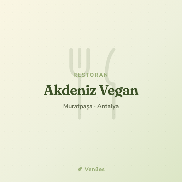Akdeniz Vegan 3