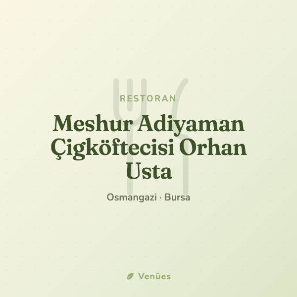 Meshur Adiyaman Çigköftecisi Orhan Usta 3