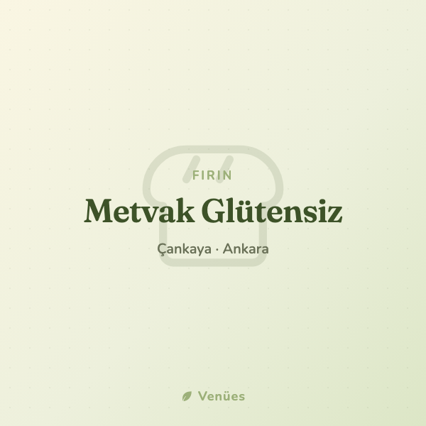 Metvak Glütensiz
