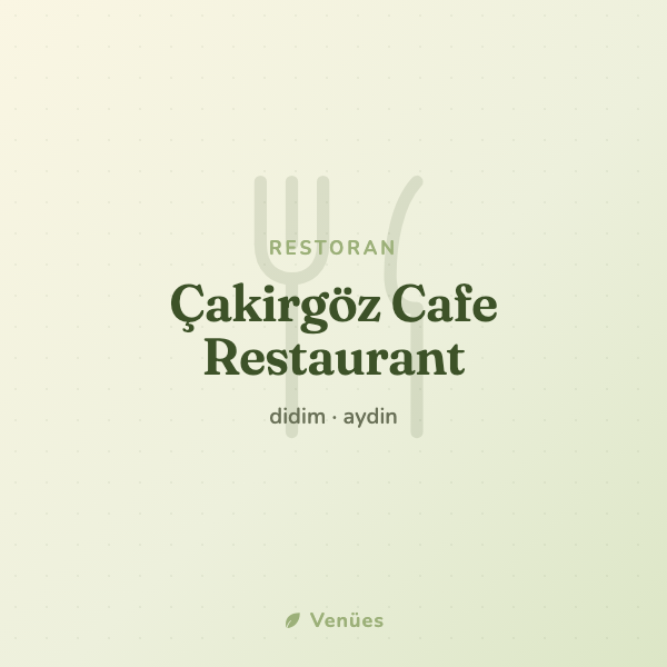 Çakirgöz Cafe Restaurant 2