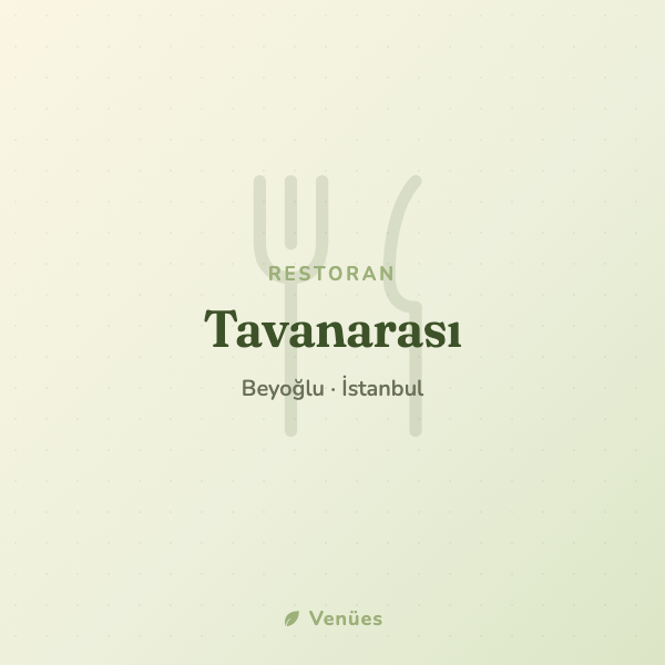 Tavanarası 3