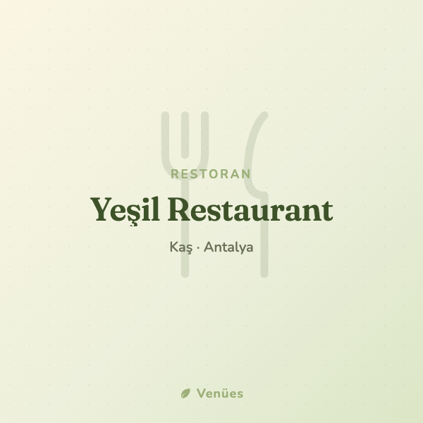 Yeşil Restaurant 3