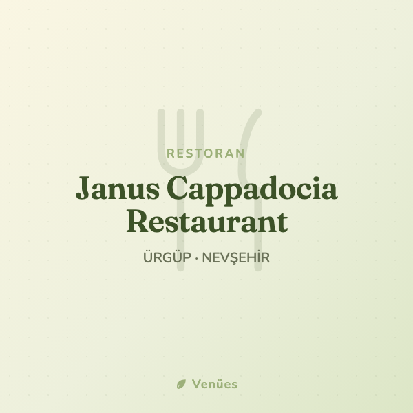 Janus Cappadocia Restaurant 2